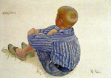 Carl Larsson esbjorn oil painting picture